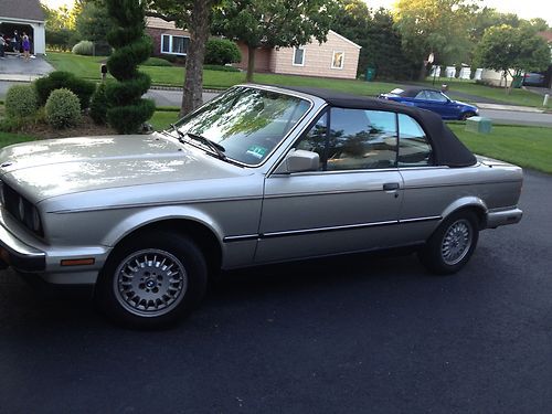 1988 bmw 325i  convertible - family owned and always serviced at bmw dealerships