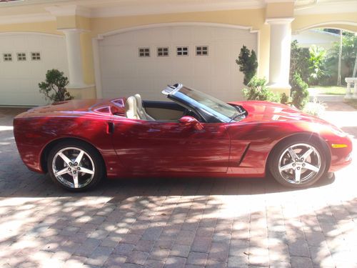 2008 corvette convertible with 2205 miles. lt3 auto with paddle shift