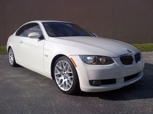 2008 bmw 3 series coupe with premium and sport package. bmw certified