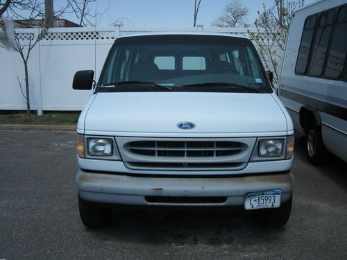 1997 ford e350 small-medium scale transportation/tour van solid condition