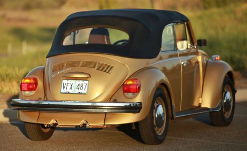 Nice 1974 limited edition sun bug convertible rare vw volkswagen super beetle