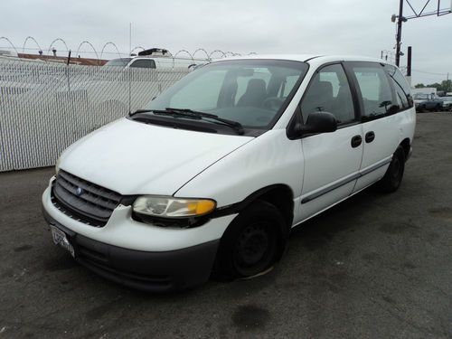 1998 plymouth voyager, no reserve