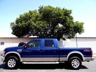 2008 blue king ranch 6.4l v8 4x4 heated seats leather 6 disc keyless cruise