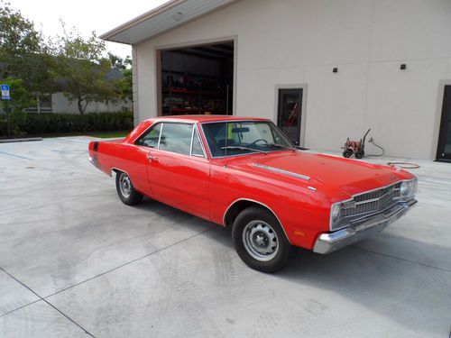 69 dodge dart 340 swinger  numbers matching r4 red