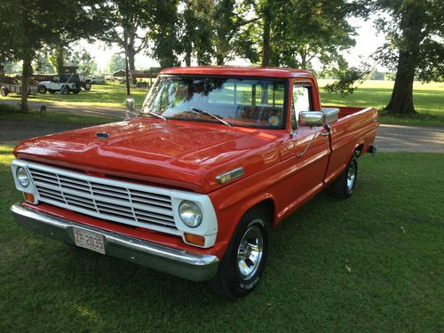 No reserve auction - 1971 ford f-100 very nice clean truck - clear title
