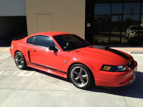 2004 mustang mach i rare supercharged low miles adult owned pristine fast