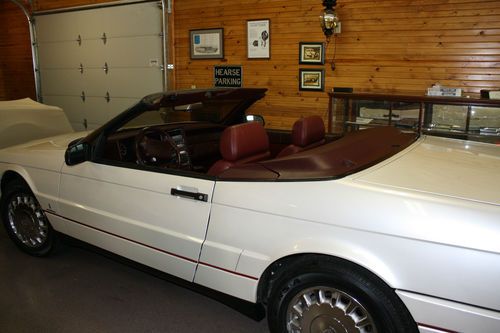 1993 cadillac allante base convertible with hard top