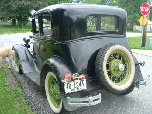 1931 ford model a victoria