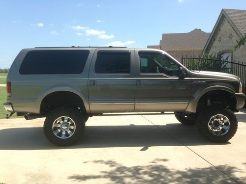 2002 ford excursion limited sport utility 4-door 7.3l **lifted** no reserve