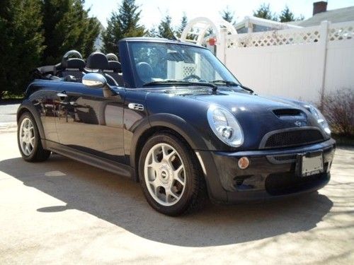 Mini cooper s convertible with