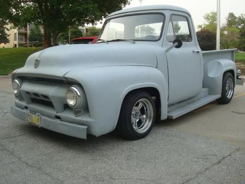 1954 ford f-100 pick up v8 auto, power brakes power steering lowered hot rod