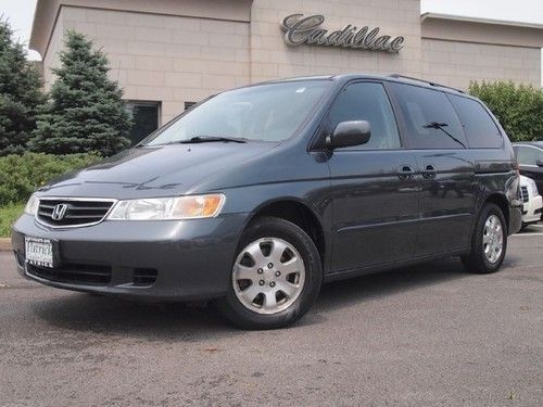 2003 odyssey ex-l one owner carfax certified 60+ pictures leather seats 3rd row