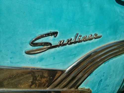 1956 ford fairlane sunliner convertible w/every unique part to restore car