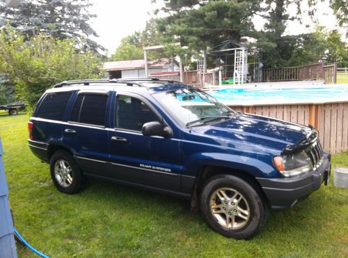 Blue, 4 door, v8, 4x4, loaded, automatic, sunroof