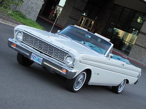 1964 ford falcon sprint convertible v8 west coast rare clean solid very stock 65