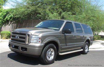 2005 ford excursion 4x4 limited turbo diesel looks runs great