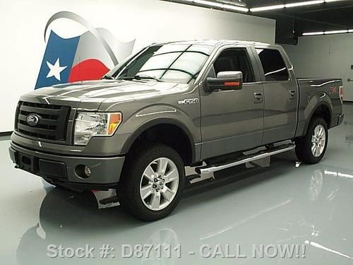 2010 ford f150 fx4 4x4 crew sunroof htd leather nav 35k texas direct auto