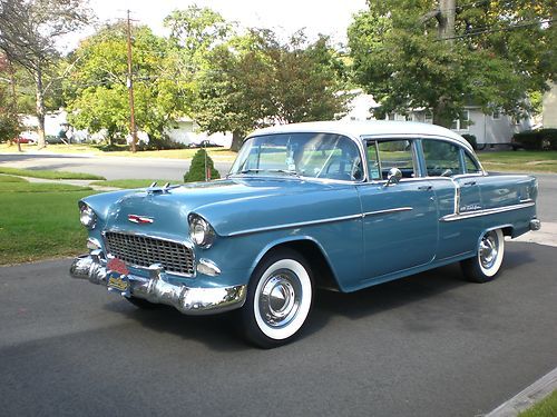 1955 55 chevy belair 2nd owner a real gem! 1956 tri five