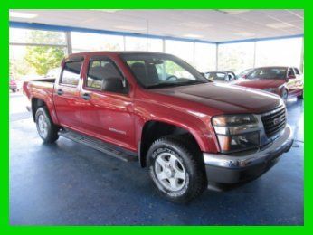 2005 4x4 canyon crew cab sle 3.5l 5 cyl clean! loaded
