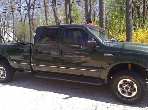1999 ford f-350 super duty xlt lariet 4x4 quad cab with a 8' bed