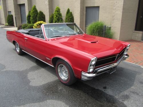 &#039;65 gto convertible, 4-speed, looks, sounds, drives amazing...