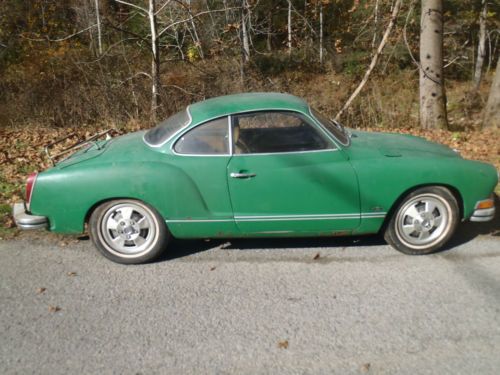 1 owner 1974 volkswagen karmann ghia base 1.6l with autostick trans