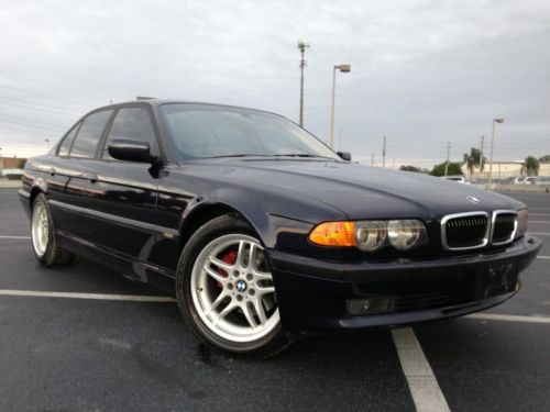 2001 bmw 74oi m-sport package