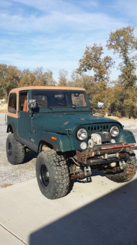 1984 jeep cj7  lifted 4.0 ho fuel injected