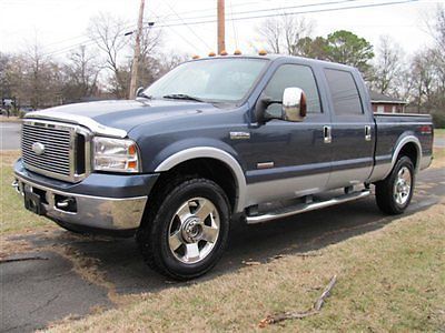 2007 ford f250 supercrew lariat 4x4...powerstroke! leather one owner !!