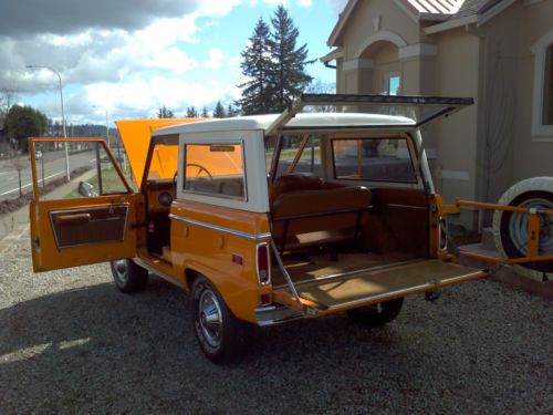 1974 ford bronco 1 owner 52k actual miles true museum quality survivor
