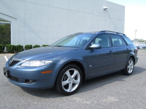 2005 mazda6 sport wagon 5 speed manual v6 low miles loaded rare find looks great