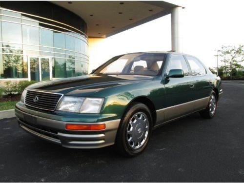 1996 lexus ls 400 sedan stunning condition rare color must see and drive