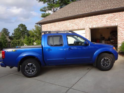 2014 nissan frontier crew cab pro-4x v6 automatic 4x4 with luxury package