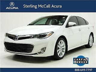 2013 toyota avalon sdn limited heated ventilated leather navi back cam sunroof
