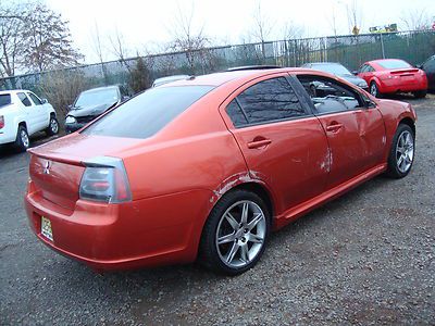Mitsubishi galant salvage rebuildable repairable project damaged wrecked fixer