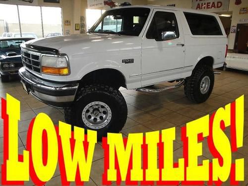 1996=bronco=full-size=4x4=lifted custom=only 56k miles!