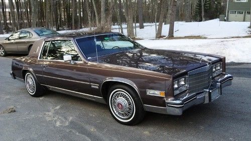 1983 caddy eldorado, one owner 45,000