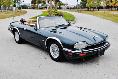 Absolutly stunning 1994 jaguar xjs convertible low miles loaded jags best 6 cly