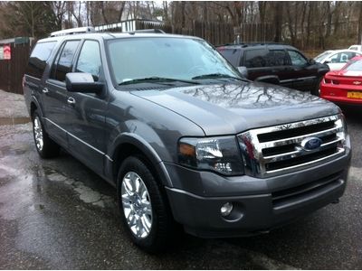 2011 ford expedition el limited - rebuildable salvage title  **no reserve**