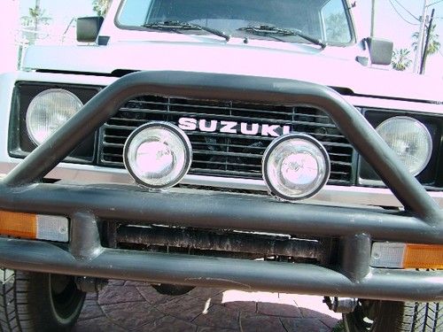 1988 suzuki samurai 4x4, convertible, rare loaded jx model  a/c and tachometer