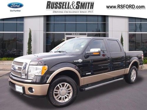 2012 ford f-150 king rance eco-boost 4x4 fully loaded used call sam 832-343-7501