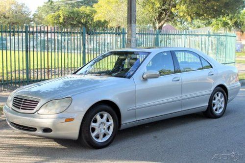 2002 mercedes-benz s500 -- 1 florida owner!! awesome car!! every option works!!