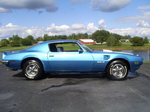 1971 trans am rare hard to find phs documented real trans am