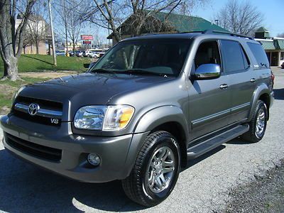 2007 toyota sequioa limited 4wd low reserve