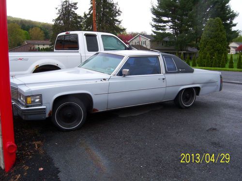 Cadillac 1979 coupe de ville "diamond in the rough as they say"