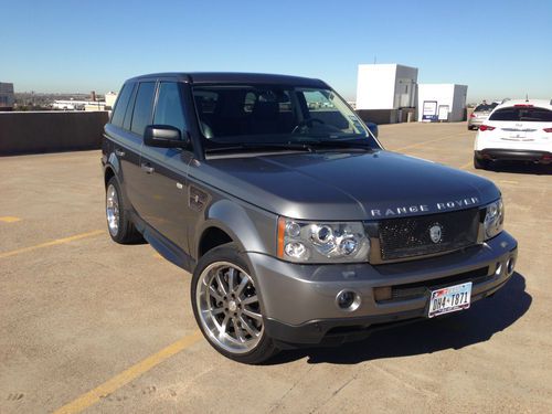 2008 land rover range rover sport supercharged , clean carfax low miles