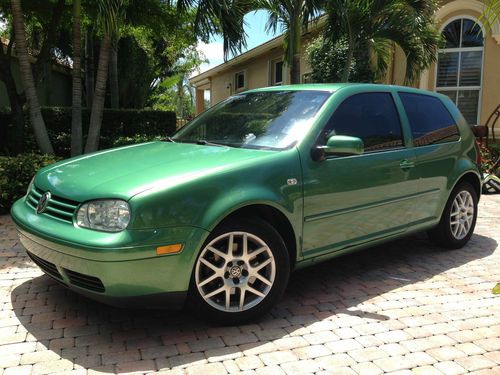 Fully loaded one owner rave green vw gti vr6 manual trans