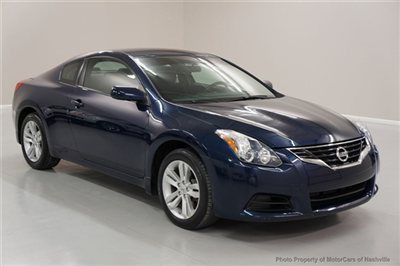 5-days *no reserve* '10 altima coupe 2.5s auto 31 mpg warranty 1-owner carfax