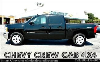 Used 2012 chevrolet silverado crew cab 4x4 chevy pickup trucks we finance 4wd v8