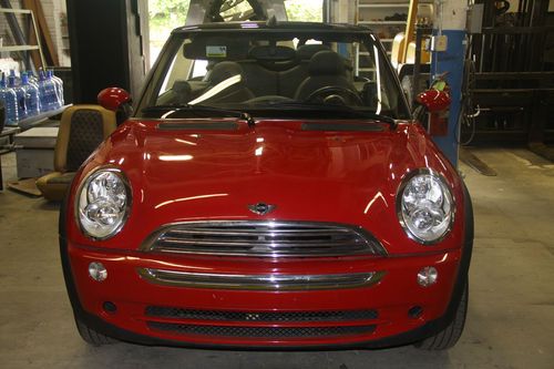 2006 mini cooper parts car-body, seats, dash, top, light only - no engine!